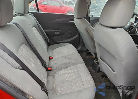 2013 Chevrolet Sonic Ls из США, поврежденный, VIN 1G1JB5SGXD4121700